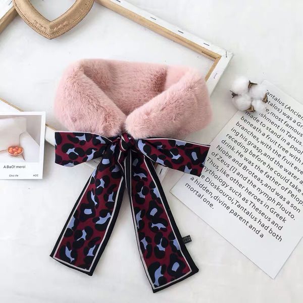 fashion leopard ribbons autumn and winter scarf imitation rabbit fur color plush collar warm fur collar
fashion leopard ribbons autumn and winter scarf imitation rabbit fur color plush collar warm fur collar