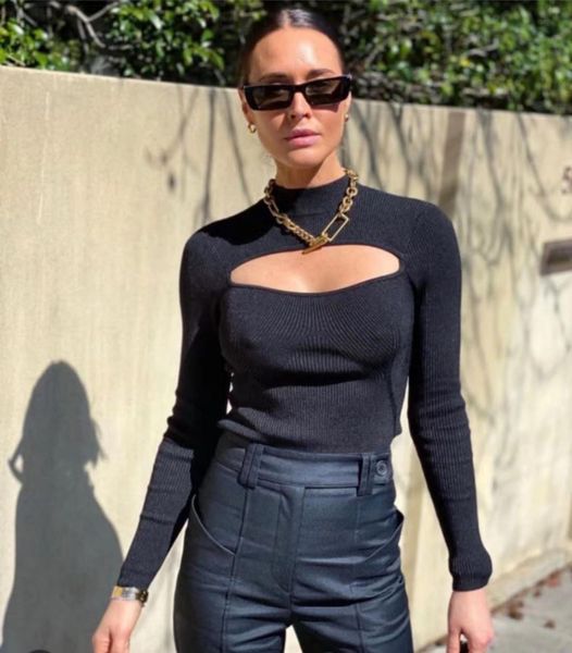 women hollow out slit skinny knitting turtleneck sweater chic slim pullover knitwear long sleeve jumper black white, White;black
women hollow out slit skinny knitting turtleneck sweater chic slim pullover knitwear long sleeve jumper black white, White;black