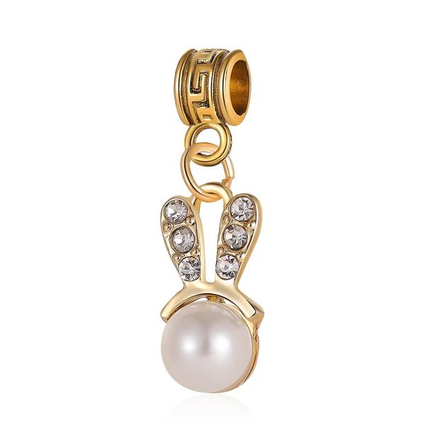 fits pandora bracelets 20pcs gold plated pearl rabbit pendant silver charms fits pandora charms bracelet beads for jewelry making 925 sterli, Black
fits pandora bracelets 20pcs gold plated pearl rabbit pendant silver charms fits pandora charms bracelet beads for jewelry making 925 sterli, Black