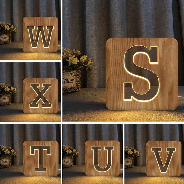 novelty items a to z 26 letters 3d usb wood led night light kid bedroom wooded hollow carved decoration table lamp child gift
novelty items a to z 26 letters 3d usb wood led night light kid bedroom wooded hollow carved decoration table lamp child gift