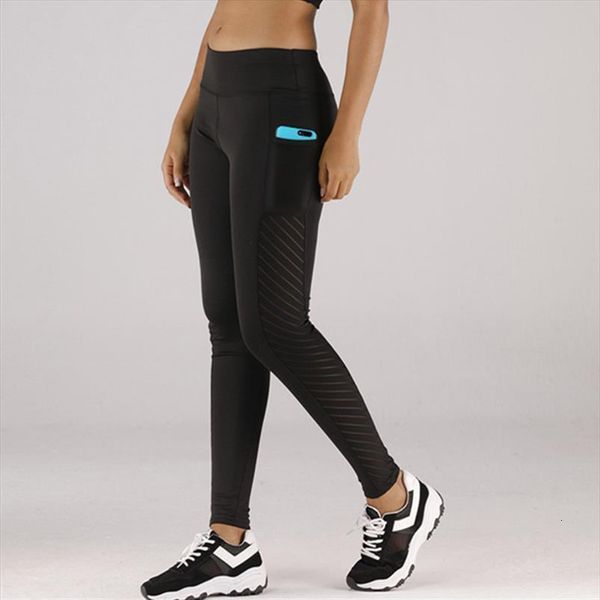 jianweili mesh fitness side womens legging pockets splice push up high waist slim pants breathable, Black
jianweili mesh fitness side womens legging pockets splice push up high waist slim pants breathable, Black