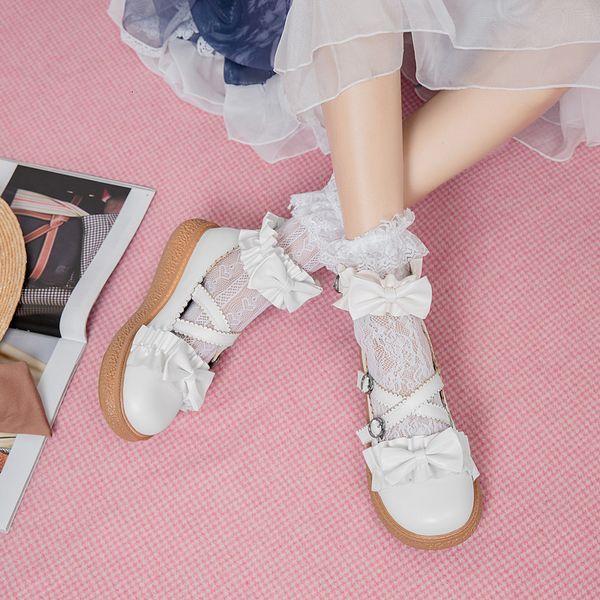 crossed strip folds sweet pink-style ladies casual new spring style bowknot buckle shoes dwaterproof water platform tew0, Black
crossed strip folds sweet pink-style ladies casual new spring style bowknot buckle shoes dwaterproof water platform tew0, Black