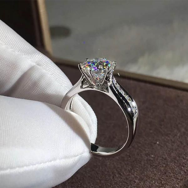 wedding rings luxury female crystal solitaire ring cute rose gold color promise small round engagement for women, Slivery;golden
wedding rings luxury female crystal solitaire ring cute rose gold color promise small round engagement for women, Slivery;golden