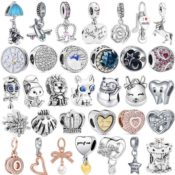 fashion cute animal owl plane seashell pendant adapting to original pandora charm bracelet necklace lady diy jewelry gifts, Silver
fashion cute animal owl plane seashell pendant adapting to original pandora charm bracelet necklace lady diy jewelry gifts, Silver