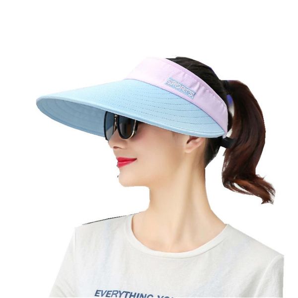 wide brim hats 2021 summer sunscreen sun hat ladies breathable outdoor cycling sports travel big along the sky top, Blue;gray
wide brim hats 2021 summer sunscreen sun hat ladies breathable outdoor cycling sports travel big along the sky top, Blue;gray