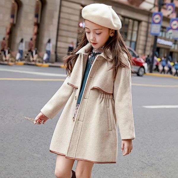 coat 2021 autumn winter girls luxury elegant woolen jacket european kids tweed overcoat children thickened outerwear 8 9 12 year, Blue;gray
coat 2021 autumn winter girls luxury elegant woolen jacket european kids tweed overcoat children thickened outerwear 8 9 12 year, Blue;gray