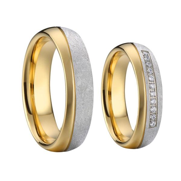 wedding rings alliances anniversary valentine gift fashion jewelry ring men titanium engagement band couple for women, Slivery;golden
wedding rings alliances anniversary valentine gift fashion jewelry ring men titanium engagement band couple for women, Slivery;golden