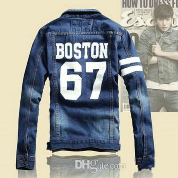 spring mens jackets brand jacket patch slim coats denim men fit jeans new jaqueta vintage plus size masculina designs mjk13 exwep, Black
spring mens jackets brand jacket patch slim coats denim men fit jeans new jaqueta vintage plus size masculina designs mjk13 exwep, Black