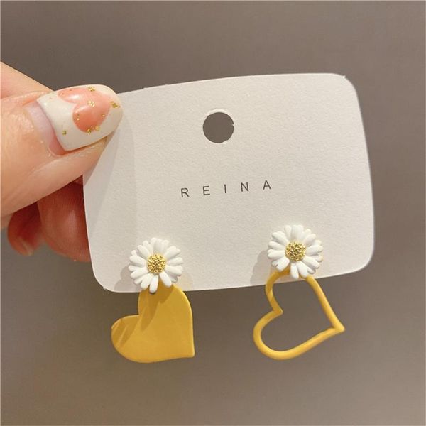 dangle & chandelier shangzhihua geometric asymmetry heart hollow drop flower earrings south korea 2021 fashion women's, Silver
dangle & chandelier shangzhihua geometric asymmetry heart hollow drop flower earrings south korea 2021 fashion women's, Silver