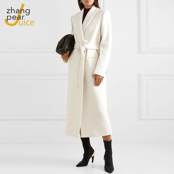 women's wool & blends office lady spring winter female coat high street fashion long sleeve elegant outwear, Black
women's wool & blends office lady spring winter female coat high street fashion long sleeve elegant outwear, Black