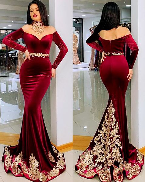 2021 plus size arabic aso ebi burgundy mermaid lace prom dresses high neck velvet evening formal party second reception bridesmaid gowns dre, Black
2021 plus size arabic aso ebi burgundy mermaid lace prom dresses high neck velvet evening formal party second reception bridesmaid gowns dre, Black