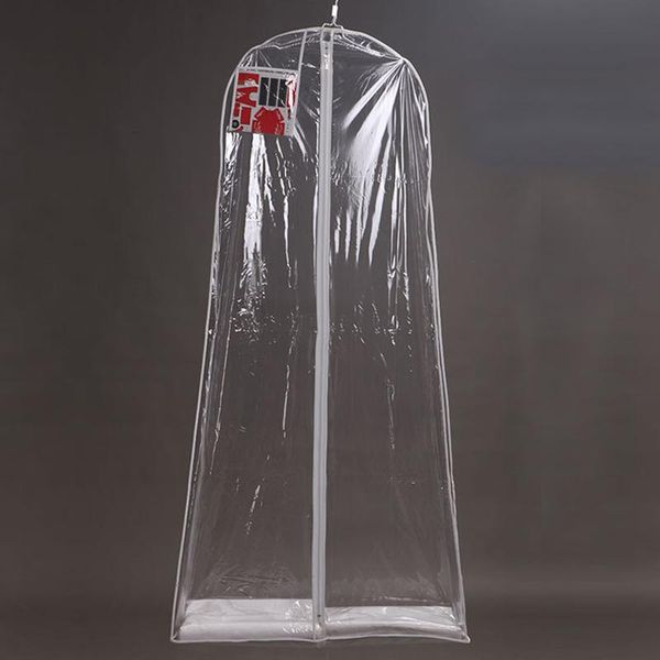 two-sides transparent women robe wedding dress case clothes storage bag water dust proof cover pvc hanging organizers jd003
two-sides transparent women robe wedding dress case clothes storage bag water dust proof cover pvc hanging organizers jd003