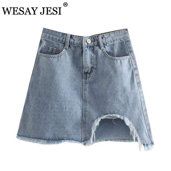 skirts wesay jesi 2021 summer denim skirt simple ladies mini high waist a-line irregular split casual fashion commuter, Black
skirts wesay jesi 2021 summer denim skirt simple ladies mini high waist a-line irregular split casual fashion commuter, Black