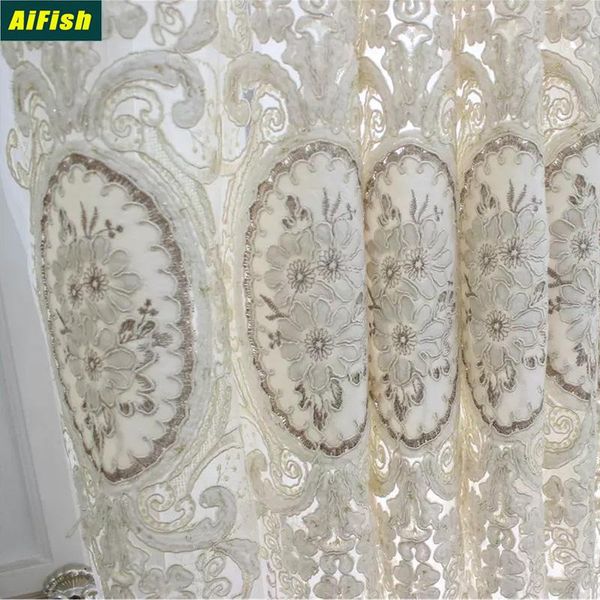 luxurious euro style tulle velvet embroidery flower indoor decorative window sheer curtain for living room bedroom home decor 35
luxurious euro style tulle velvet embroidery flower indoor decorative window sheer curtain for living room bedroom home decor 35