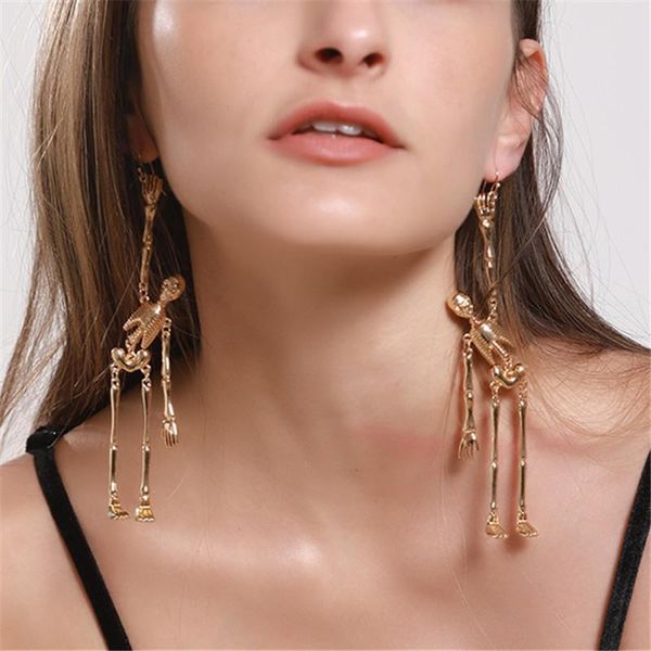 dangle & chandelier xialuoke creative long tassel skeleton earrings pendants vintage hyperbole personality drop for women halloween jewelry, Silver
dangle & chandelier xialuoke creative long tassel skeleton earrings pendants vintage hyperbole personality drop for women halloween jewelry, Silver