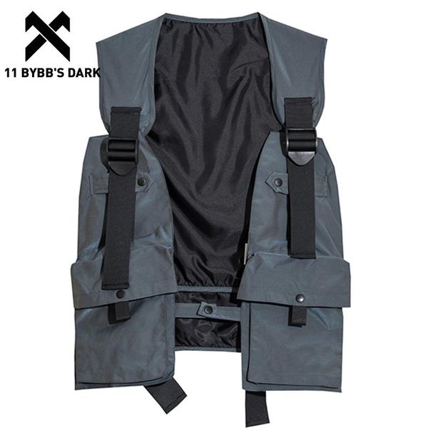 men's vests 11 bybb's dark tactical multifunction men 2021 hip hop multi pockets sleeveless streetwear harajuku techwear cargo coa, Black;white
men's vests 11 bybb's dark tactical multifunction men 2021 hip hop multi pockets sleeveless streetwear harajuku techwear cargo coa, Black;white