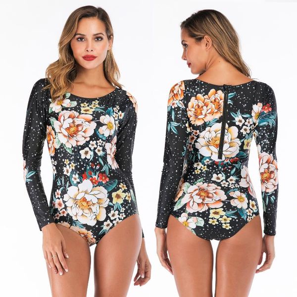 one piece swimsuit swimwear women long sleeve plus size swimwear monokini swimsuit bodysuit bathing suit surfing jumpsuit
one piece swimsuit swimwear women long sleeve plus size swimwear monokini swimsuit bodysuit bathing suit surfing jumpsuit