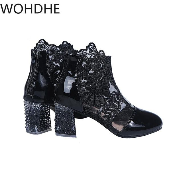 women wedding party dress lace square high heels closed toe sandal ladies european design shoes pumps shallow sandals, Black
women wedding party dress lace square high heels closed toe sandal ladies european design shoes pumps shallow sandals, Black