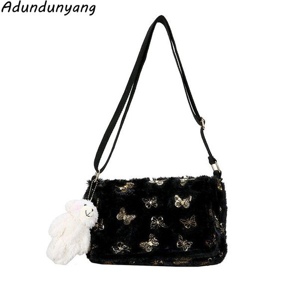 women plush shoulder bag 2020 autumn and winter new cute heart-shaped cartoon girl chain shoulder bag messenger bag, Black;red 
women plush shoulder bag 2020 autumn and winter new cute heart-shaped cartoon girl chain shoulder bag messenger bag, Black;red