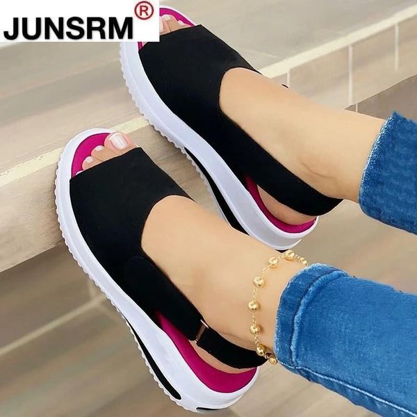 sandals summer spring casual women beach peep toe wedge shoes woman buckle flats platform flock female ladies hoop loop, Black
sandals summer spring casual women beach peep toe wedge shoes woman buckle flats platform flock female ladies hoop loop, Black
