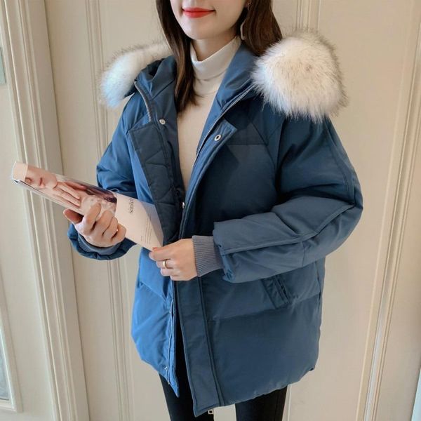 women's down & parkas loose fur collar women autumn winter thick warm coats solid color zippers hooded outwear urban commute jackets, Black
women's down & parkas loose fur collar women autumn winter thick warm coats solid color zippers hooded outwear urban commute jackets, Black