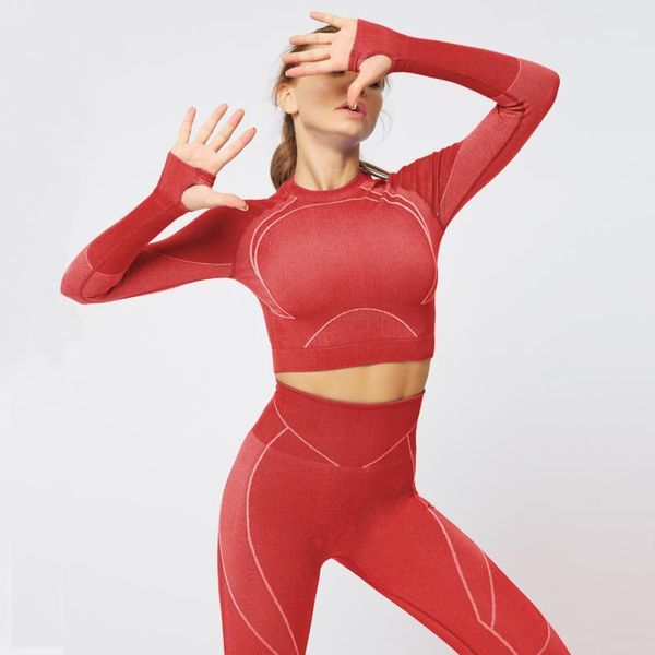 yoga outfits line jacquard seamless long-sleeved gradient hollow fitness clothes activewear long sleeve shirt women1, White;red
yoga outfits line jacquard seamless long-sleeved gradient hollow fitness clothes activewear long sleeve shirt women1, White;red