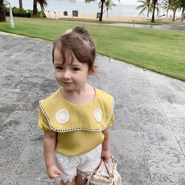 shirts 2021 summer embroidery floral baby girls silky blouses korean style kids clothes cute children pure color, White;black
shirts 2021 summer embroidery floral baby girls silky blouses korean style kids clothes cute children pure color, White;black