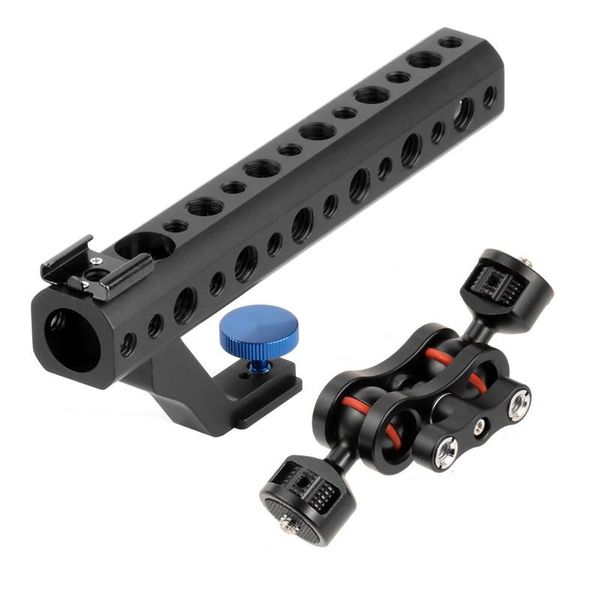 multifunction dual ball head magic arm mount adapter with 1/4inch screw and handle for dslr cameras fill light monitor
multifunction dual ball head magic arm mount adapter with 1/4inch screw and handle for dslr cameras fill light monitor