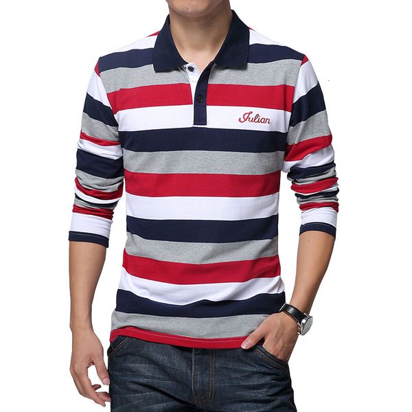 men's polos plus size 3xl 4xl 5xl long sleeve striped polo ed in shirt classic fashion cotton loose brand clothes tll8, White;black
men's polos plus size 3xl 4xl 5xl long sleeve striped polo ed in shirt classic fashion cotton loose brand clothes tll8, White;black