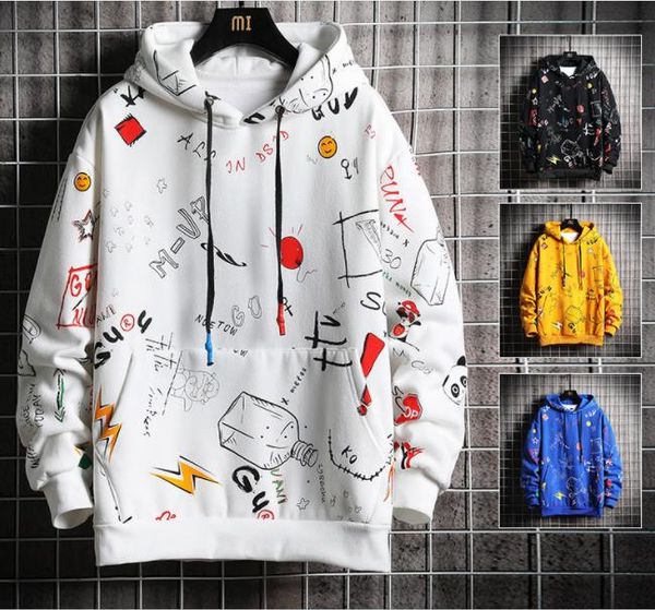 autumn men's sweatshirt casual hip hop streetwear loose hoodies new men fashion personality letter printed hoodie patchwork, Black
autumn men's sweatshirt casual hip hop streetwear loose hoodies new men fashion personality letter printed hoodie patchwork, Black