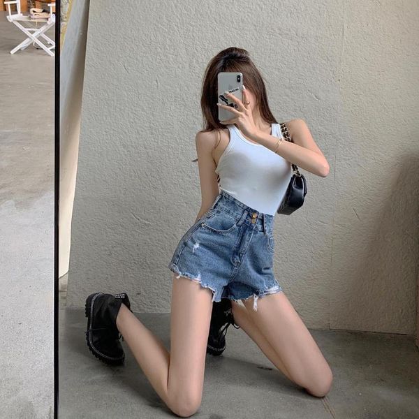 women's jeans high waist woman shorts 2021 summer casual vintage wide leg short women harajuk blue denim u130
women's jeans high waist woman shorts 2021 summer casual vintage wide leg short women harajuk blue denim u130