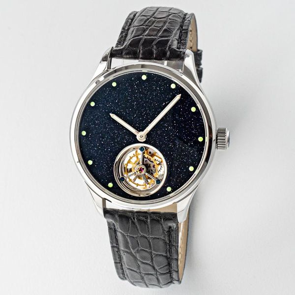 wristwatches men's watch independent tianjin 8230 tourbillon movement high-end mechanical personalized custom, Slivery;brown
wristwatches men's watch independent tianjin 8230 tourbillon movement high-end mechanical personalized custom, Slivery;brown