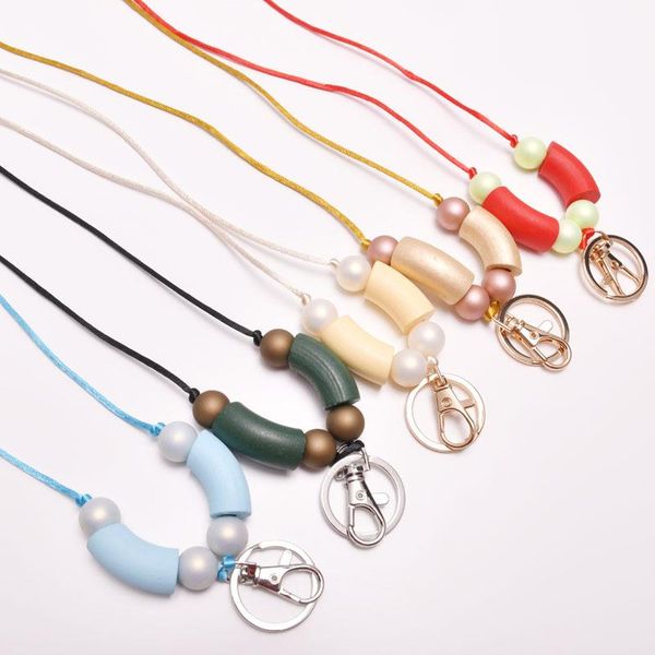 pendant necklaces 2021 lanyard necklace for women colorful wood beads sweater chain tassel phone accessories gift wholesale, Silver
pendant necklaces 2021 lanyard necklace for women colorful wood beads sweater chain tassel phone accessories gift wholesale, Silver