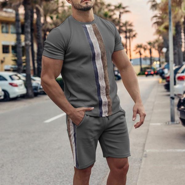 comfortable summer men's casual suit, short-sleeved trousers, comfortable and cool, fashionable fit, daily outing, street style, Gray
comfortable summer men's casual suit, short-sleeved trousers, comfortable and cool, fashionable fit, daily outing, street style, Gray
