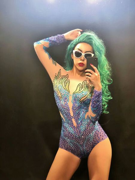 stage women net yarn bodysuit full colors sparkly rhinestone jumpsuit celebrate nightclub party singer dancer stage wear, Black;red
stage women net yarn bodysuit full colors sparkly rhinestone jumpsuit celebrate nightclub party singer dancer stage wear, Black;red