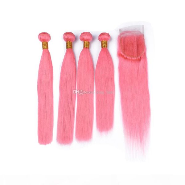 double wefted purple human hair 4bundles extensions with 4*4 lace closure colored pink silky straight hair weaves with closure 4x4, Black
double wefted purple human hair 4bundles extensions with 4*4 lace closure colored pink silky straight hair weaves with closure 4x4, Black