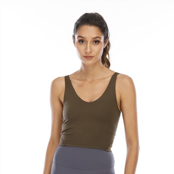 yoga outfit 2021 womens summer back sports underwear built-in bra sleeveless navel vest t-shirt solid seamless
yoga outfit 2021 womens summer back sports underwear built-in bra sleeveless navel vest t-shirt solid seamless