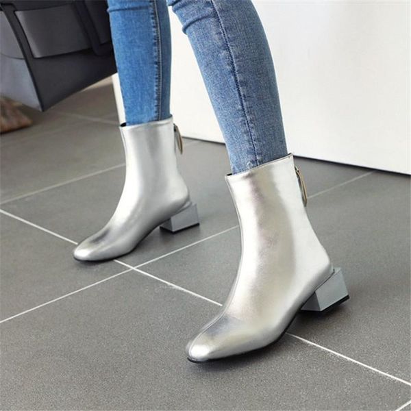 boots pxelena vogue fashion square heel ankle women back zip party dress office lady daily shoes black silver plus size 34-43
boots pxelena vogue fashion square heel ankle women back zip party dress office lady daily shoes black silver plus size 34-43