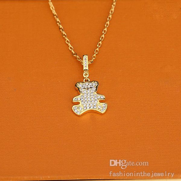 fashion necklace designer jewelry luxury pendants wedding rose gold platinum bear bag lock diamond pendant necklaces for women yellow gold p, Silver
fashion necklace designer jewelry luxury pendants wedding rose gold platinum bear bag lock diamond pendant necklaces for women yellow gold p, Silver