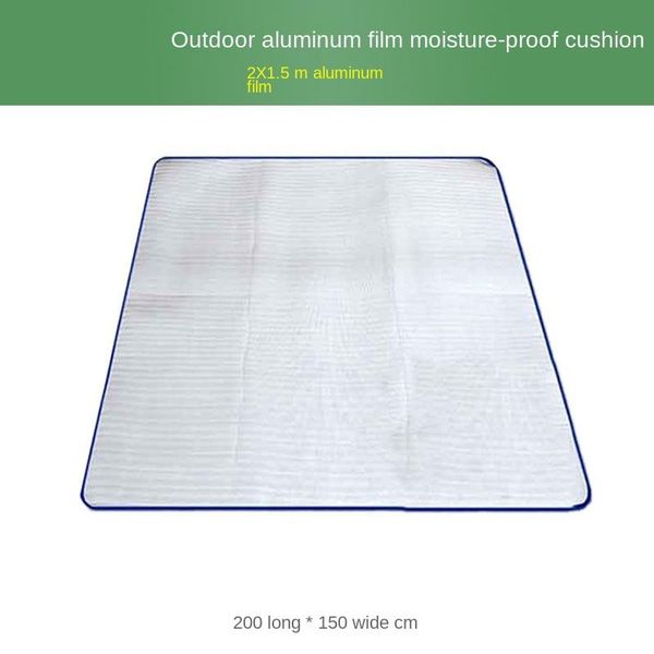 outdoor pads multi-purpose aluminum foil 2*1.5m moisture-proof mat, waterproof picnic mat for camping, double sleeping
outdoor pads multi-purpose aluminum foil 2*1.5m moisture-proof mat, waterproof picnic mat for camping, double sleeping