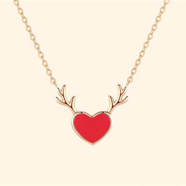 pendant necklaces fashion gold chain heart reindeer necklace for woman thermochromic mood choker christmas jewelry gift girl, Silver
pendant necklaces fashion gold chain heart reindeer necklace for woman thermochromic mood choker christmas jewelry gift girl, Silver