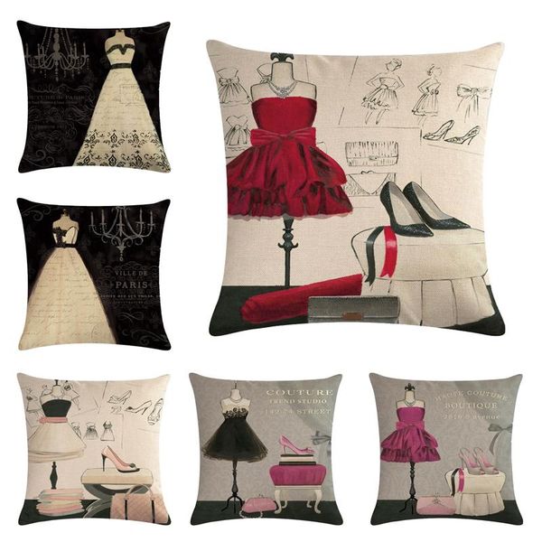 cushion/decorative pillow evening dress decorative cushion cover cotton linen square throw 45x45cm case home office car sofa decor
cushion/decorative pillow evening dress decorative cushion cover cotton linen square throw 45x45cm case home office car sofa decor
