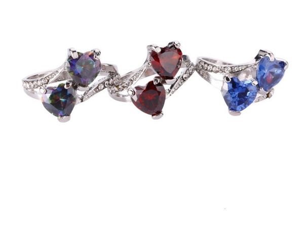 fashion up-market 2pcs/lots low price 925 silver doubel lover heart diamond crystal women's ring sz 6-10m
fashion up-market 2pcs/lots low price 925 silver doubel lover heart diamond crystal women's ring sz 6-10m