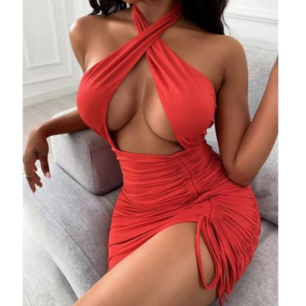 casual dresses drawstring bodycon mini dress women sleeveless backless ruched lace up hollow out solid slim party club, Black;gray
casual dresses drawstring bodycon mini dress women sleeveless backless ruched lace up hollow out solid slim party club, Black;gray