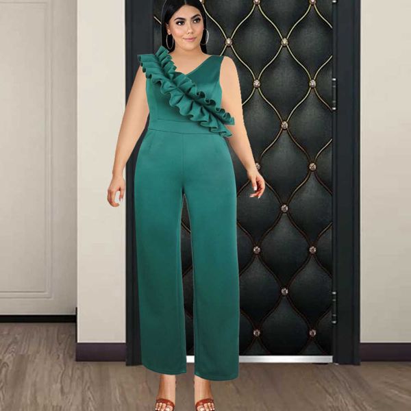 green party jumpsuits for women elegant deep v neck sleeveless ruffles high waist evening celebrate overalls clubwear dropship 210527, Black;white
green party jumpsuits for women elegant deep v neck sleeveless ruffles high waist evening celebrate overalls clubwear dropship 210527, Black;white