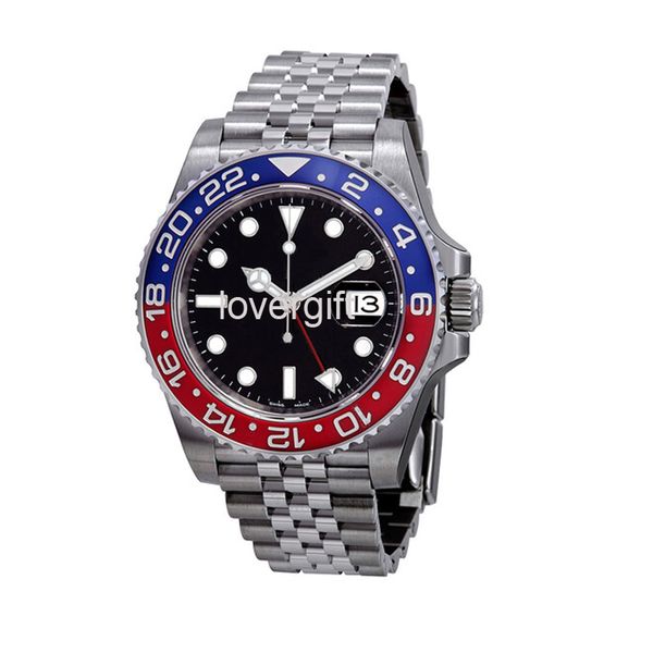 man luxury wristwatches 316l stainless steel automatic mechancal movement gmt style design watch ceramic bezel water proof gift for men, Slivery;brown
man luxury wristwatches 316l stainless steel automatic mechancal movement gmt style design watch ceramic bezel water proof gift for men, Slivery;brown