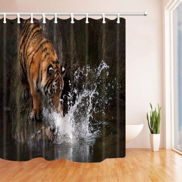 shower curtains wildlife animal nature bath curtain tiger playing water in forest polyester fabric waterproof for bathroom
shower curtains wildlife animal nature bath curtain tiger playing water in forest polyester fabric waterproof for bathroom