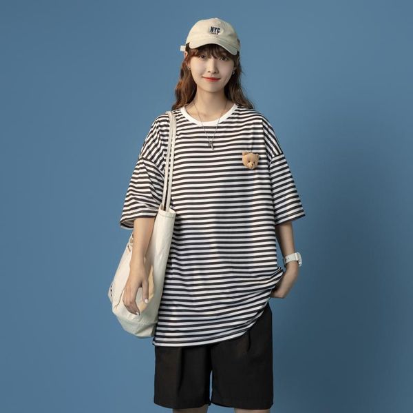 women's t-shirt summer oversize t-shirts anime clothing short sleeve t shirt woman cute japanese style clothes, White
women's t-shirt summer oversize t-shirts anime clothing short sleeve t shirt woman cute japanese style clothes, White