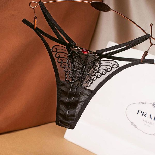 women's panties women underwear g-string thongs briefs low waist lace seamless panty lingerie butterfly flower embroidery t pants, Black;pink
women's panties women underwear g-string thongs briefs low waist lace seamless panty lingerie butterfly flower embroidery t pants, Black;pink
