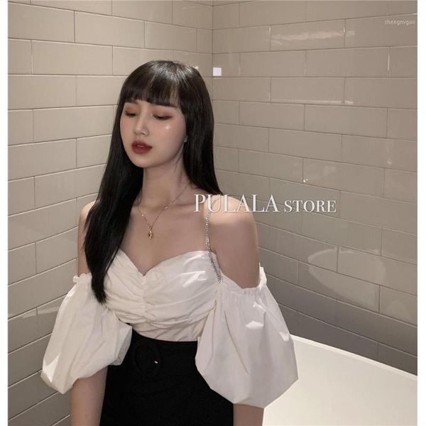 women blouse shirt white female summer puff sleeve blusas ropa de mujer women's blouses & shirts
women blouse shirt white female summer puff sleeve blusas ropa de mujer women's blouses & shirts